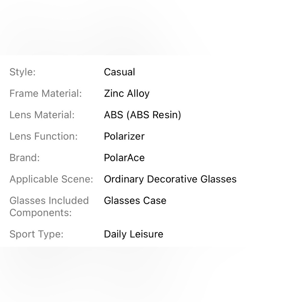 🆕 PolarAce, Premium Elegant Sexy Cat Eye Frame Polarized Sunglasses 2 Colors‼️ - Picture 9 of 10